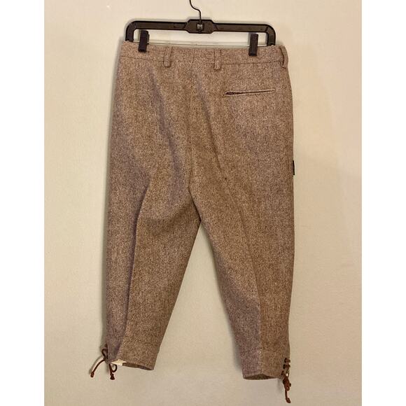 Gigi Rizzi Short Pants Wool Tweed 1970s 80s Riding Golf Polo Pants Sz S unmarked - Picture 5 of 10